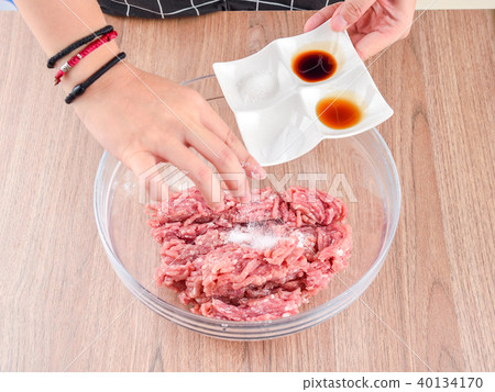 食物計分盤肉沙丁魚肉成分混合豬肉末豬肉碎豬肉食譜 40134170