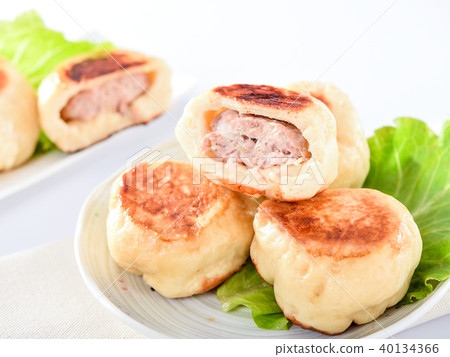 食譜 水煎包 Pan-Fried Leek Buns Shui Jian Bao 水揚げまん 40134366