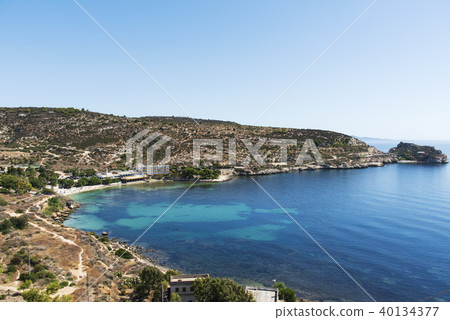 Spiaggia di Calamosca beach in Sardinia, Italy 40134377