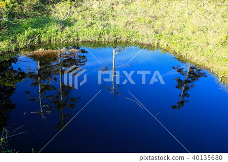 Water mirror of Kamisennuma Water mirror of Kamisennuma 40135680