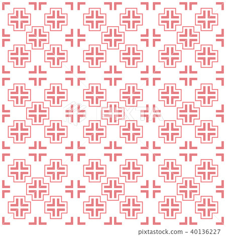 Seamless background southeast Asian aboriginal 40136227