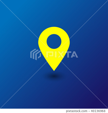 Vector of map pointer icon set. GPS location - Stock Illustration ...