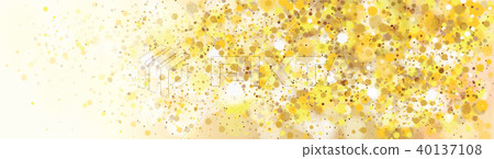 Vector golden, glitter banner. Holiday background. Vector golden, glitter banner. Holiday background. 40137108