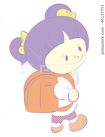 女孩插圖 女孩插圖 40137755