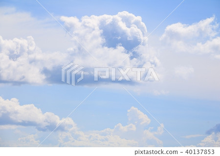 blue sky and cloud beautiful colorful in nature 40137853