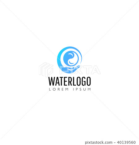 Water drop Logo design vector template. Water drop Logo design vector template. 40139560