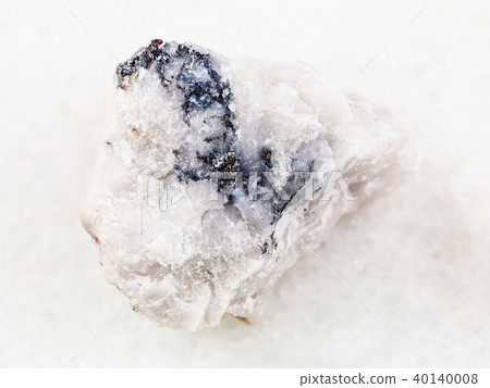 raw Wolframite ore on white 40140008