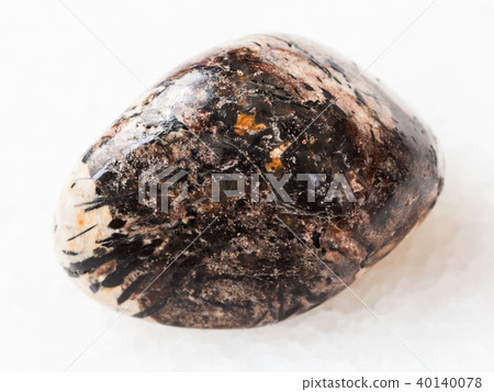 aegirine in polished Sanidine and nepheline stone aegirine in polished Sanidine and nepheline stone 40140078