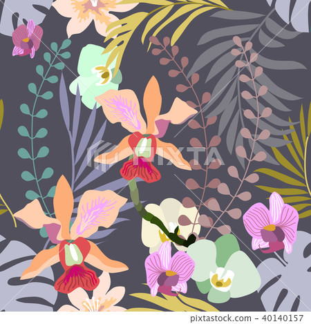 Royal orchids bloom. 40140157