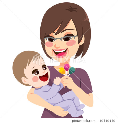 Grandmother Holding Baby Grandmother Holding Baby 40140410