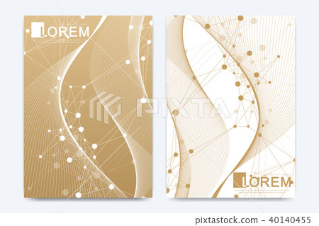 Modern vector template for brochure, leaflet, flyer, cover, catalog, magazine or annual report in A4 Modern vector template for brochure, leaflet, flyer, cover, catalog, magazine or annual report in A4 40140455