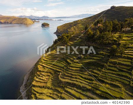 Island of the Sun Bolivian side of Lake Titicaca Island of the Sun Bolivian side of Lake Titicaca 40142390
