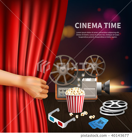 Cinema Realistic Background 40143677