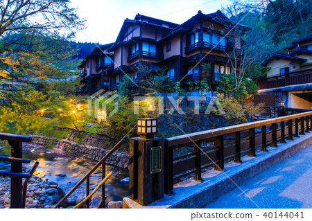 黑川溫泉的黎明[熊本縣阿蘇郡南小宮町] 40144041