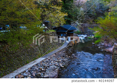 黑川溫泉的黎明[熊本縣阿蘇郡南小宮町] 40144097
