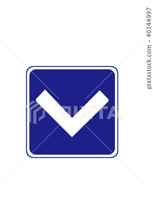 Road sign instruction safe zone 40144997