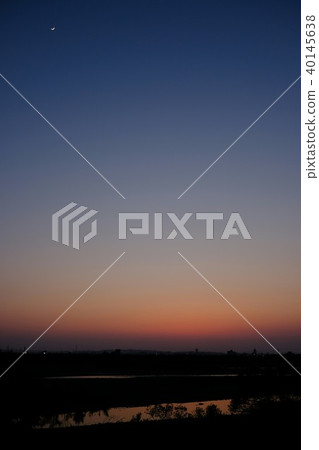 A sunset A sunset 40145638
