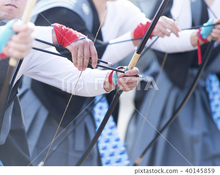 Hiroshima Okamurajima Himeshima島神社弓祈禱 40145859