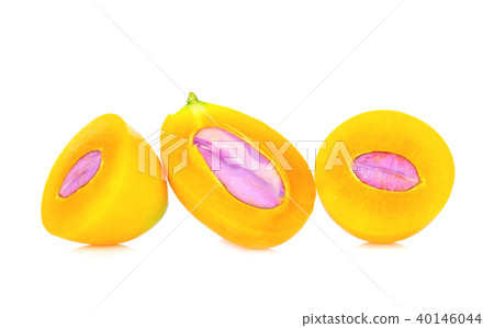 Marian Plum on white background Marian Plum on white background 40146044
