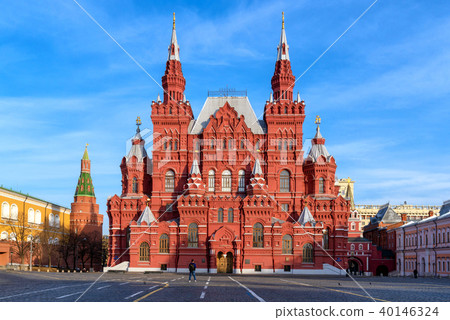 History Museum at Red Square in Moscow,Russia History Museum at Red Square in Moscow,Russia 40146324
