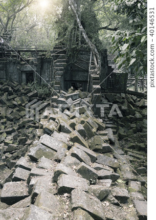 Beng Mealea temple  ruin in the Koh Ker complex, S 40146531