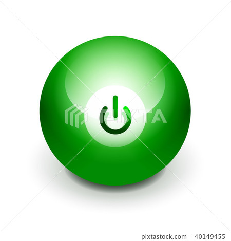 Techno futuristic start power button 40149455
