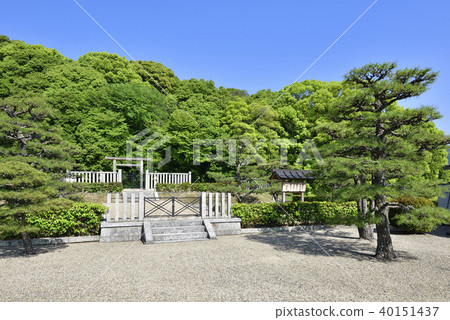 Shibuya Mukoyama burial mound (Kageyuki emperor tomb) Tenri city Nara Prefecture Shibuya Mukoyama burial mound (Kageyuki emperor tomb) Tenri city Nara Prefecture 40151437