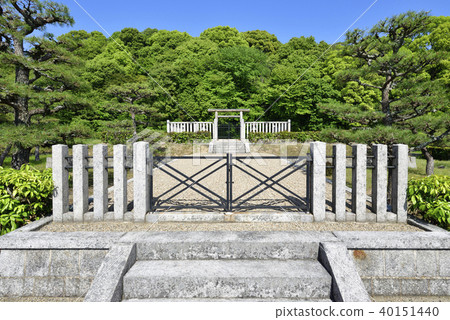 Shibuya Mukoyama burial mound (Kageyuki emperor tomb) Tenri city Nara Prefecture Shibuya Mukoyama burial mound (Kageyuki emperor tomb) Tenri city Nara Prefecture 40151440