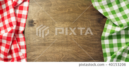 napkin cloth on wooden background napkin cloth on wooden background 40153206