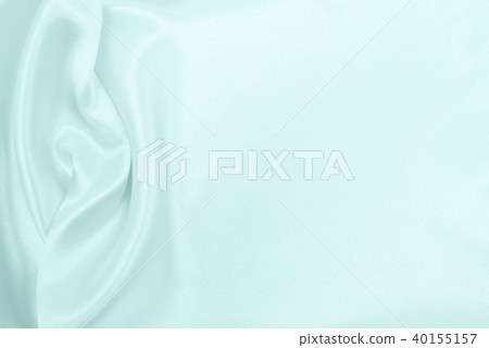 Smooth elegant blue silk or satin luxury cloth  40155157