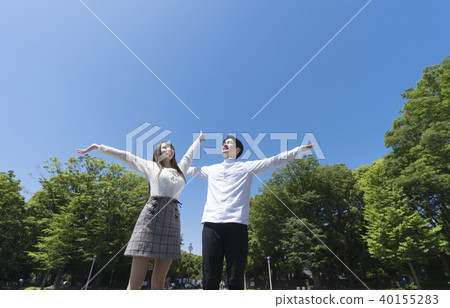 Couple · Blue Sky · Stretch Couple · Blue Sky · Stretch 40155283