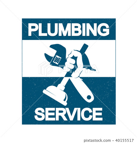 Plumbing repair with a wrench 40155517