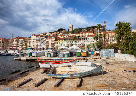 Old Town of Cannes City in France 40156374