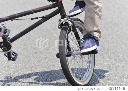 Bicycle acrobat BMX 40156646