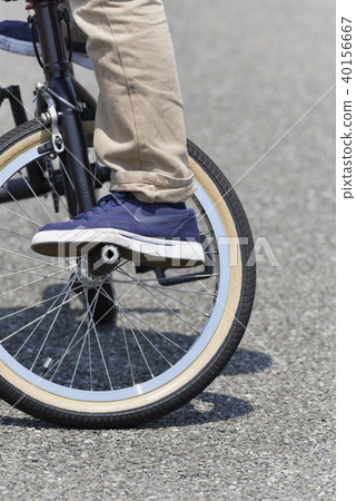 Bicycle acrobat BMX 40156667
