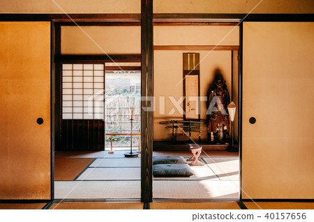 historic Samurai houses Sakura city, Chiba, Japan 40157656