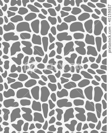 Seamless giraffe pattern - Stock Illustration [40159887] - PIXTA