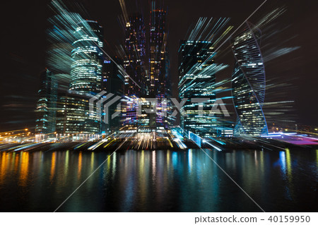 Cityscape of skyscrapers of Moscow City Cityscape of skyscrapers of Moscow City 40159950
