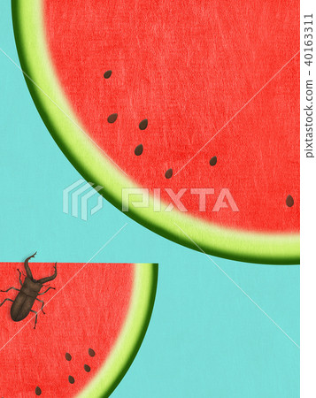 Background-Washi-Watermelon-Saw 40163311