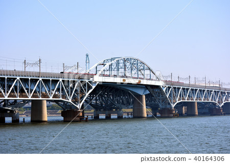 Arakawa Bridge on the JR Keiyo Line 40164306