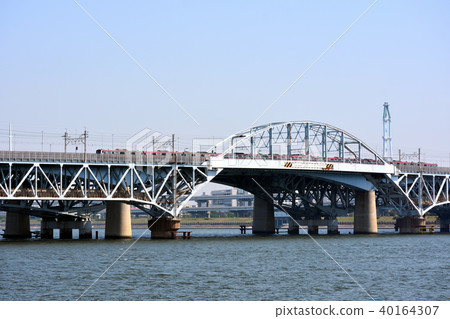 JR京葉線的荒川橋 JR京葉線的荒川橋 40164307