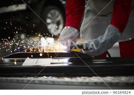Mechanic, auto repair, car repair, vehicle maintenance, car center, industrial 40164824