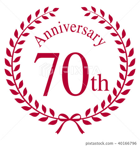 70th anniversary mark 40166796