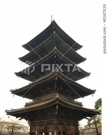 世界遺產“京都和東寺的五層塔” 40167839