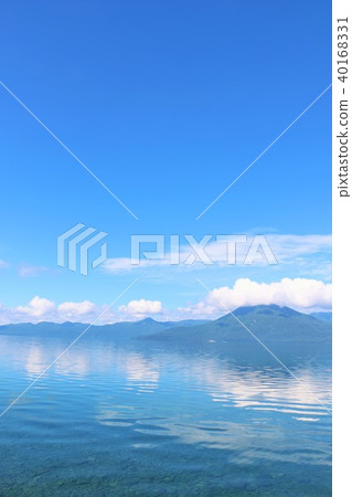 北海道藍天的Shikotsuka 40168331