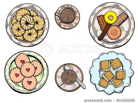 Oriental sweets vector 40168898
