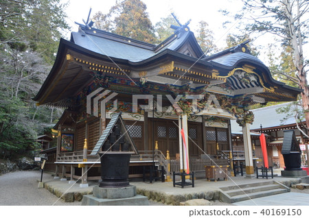 The main shrine of Hodogayama shrine (Nagami Town of Chichibu-cho, Chichibu-gun, Saitama Prefecture) The main shrine of Hodogayama shrine (Nagami Town of Chichibu-cho, Chichibu-gun, Saitama Prefecture) 40169150