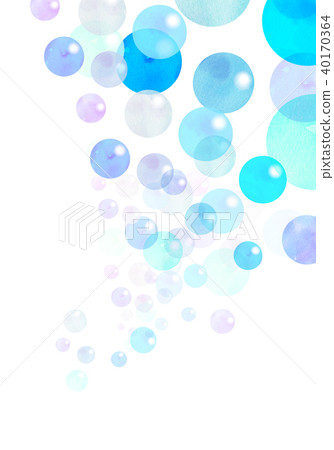 Watercolor bubble texture - Stock Illustration [40170364] - PIXTA