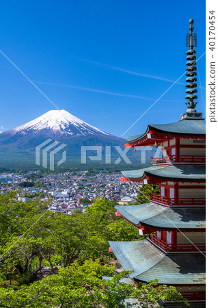 象徵日本的風景《山梨縣/荒山山仙根公園》 象徵日本的風景《山梨縣/荒山山仙根公園》 40170454
