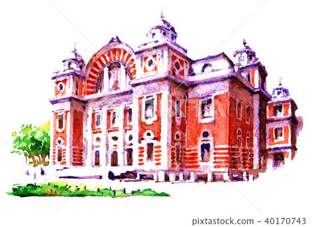 Central public hall 40170743
